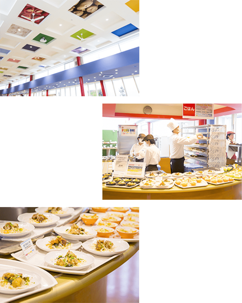 岐阜車体工業のおしゃれな社員食堂